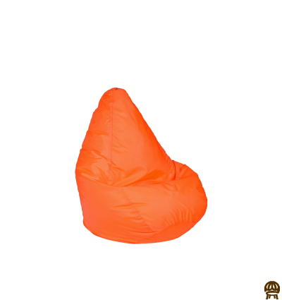Кресло 38 попугаев Бин-Бэг Груша Оранжевое